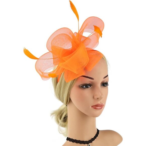 Flapper Headband Women Vintage 1920s Feather Crystal Gatsby Party Accessory main image 4